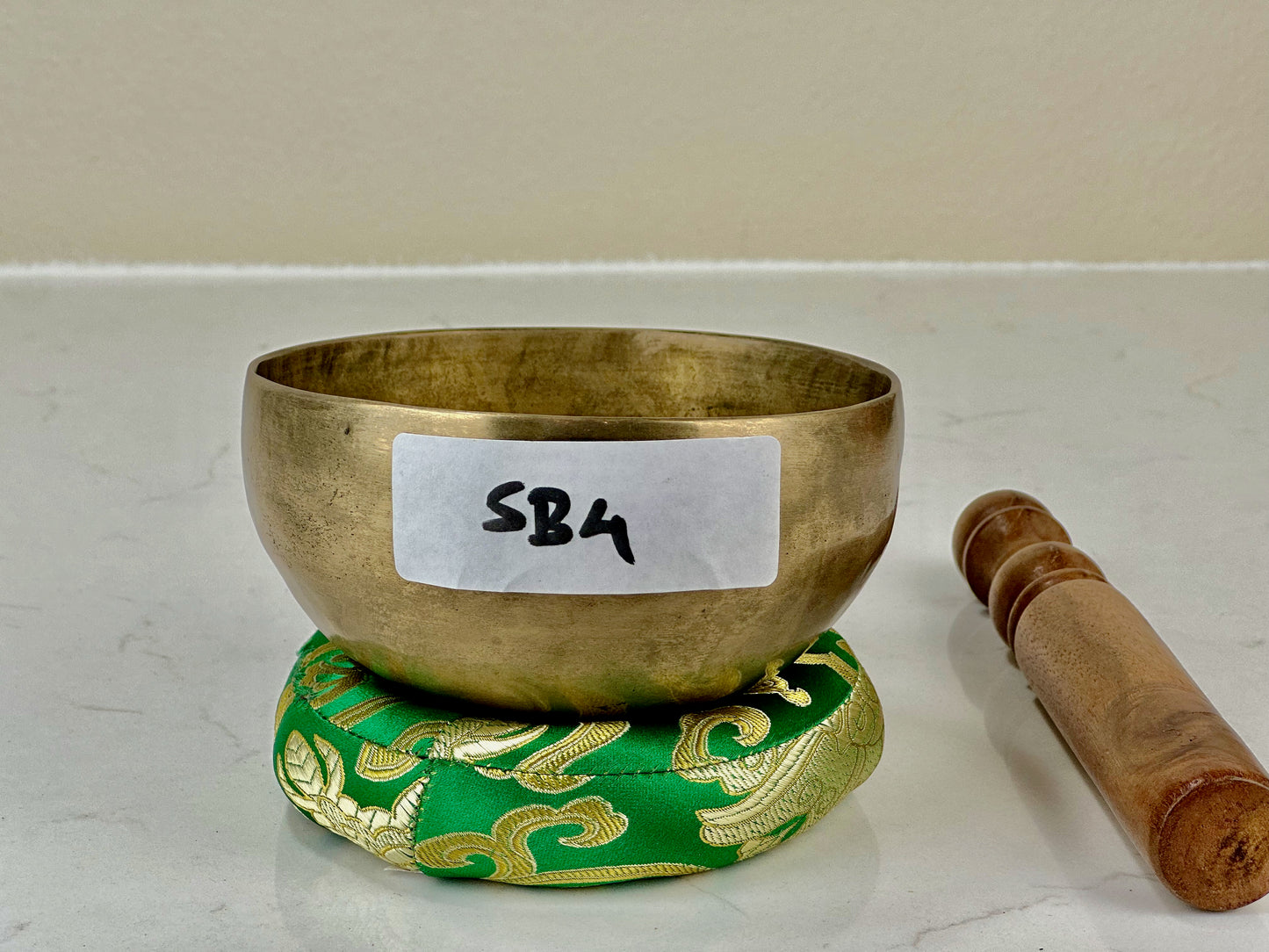 4.8 inch Melodious Singing Bowl With Free Cushion and Wooden Mallet